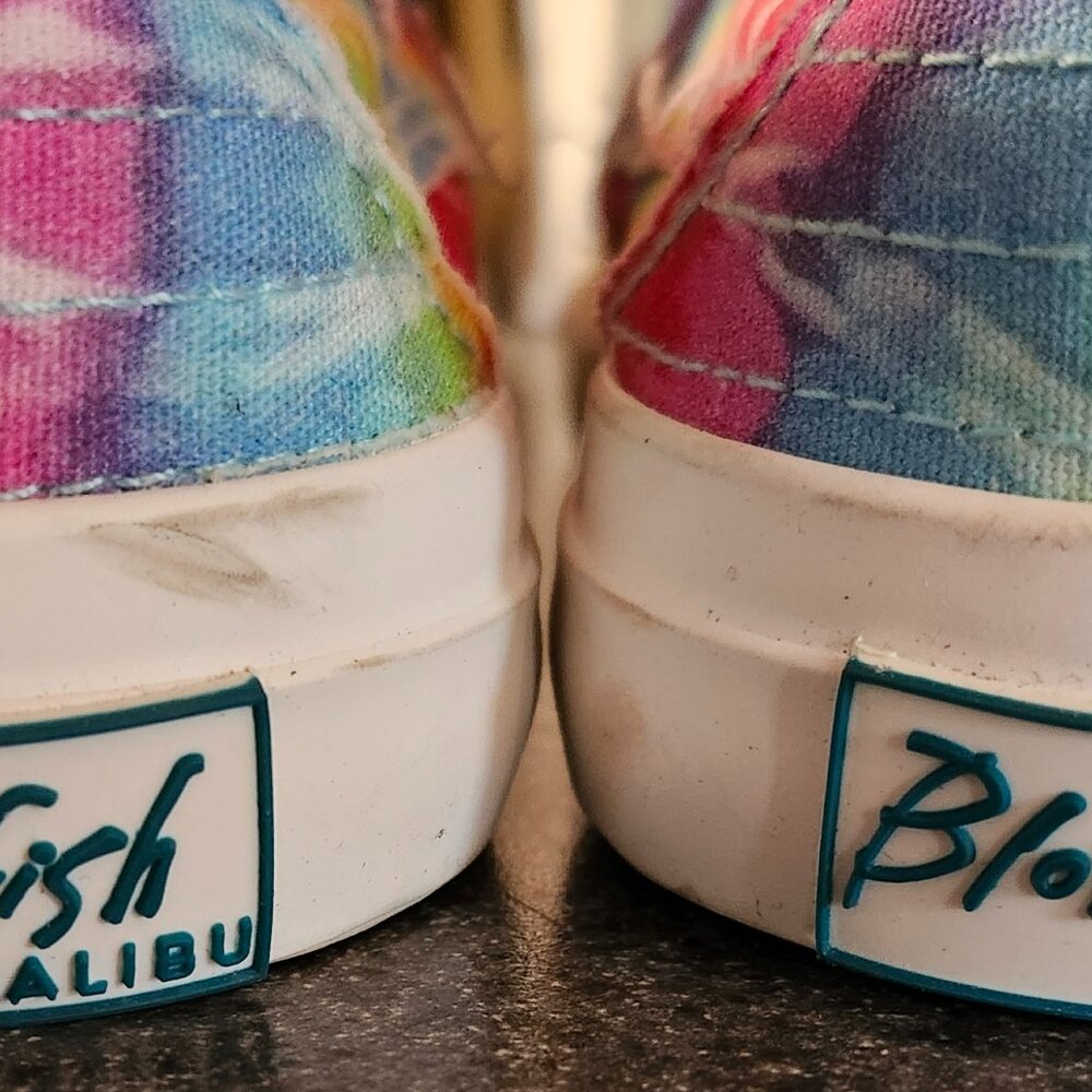 BLOWFISH Malibu Tie Dye Sneakers Size 9 - Picture 10 of 11